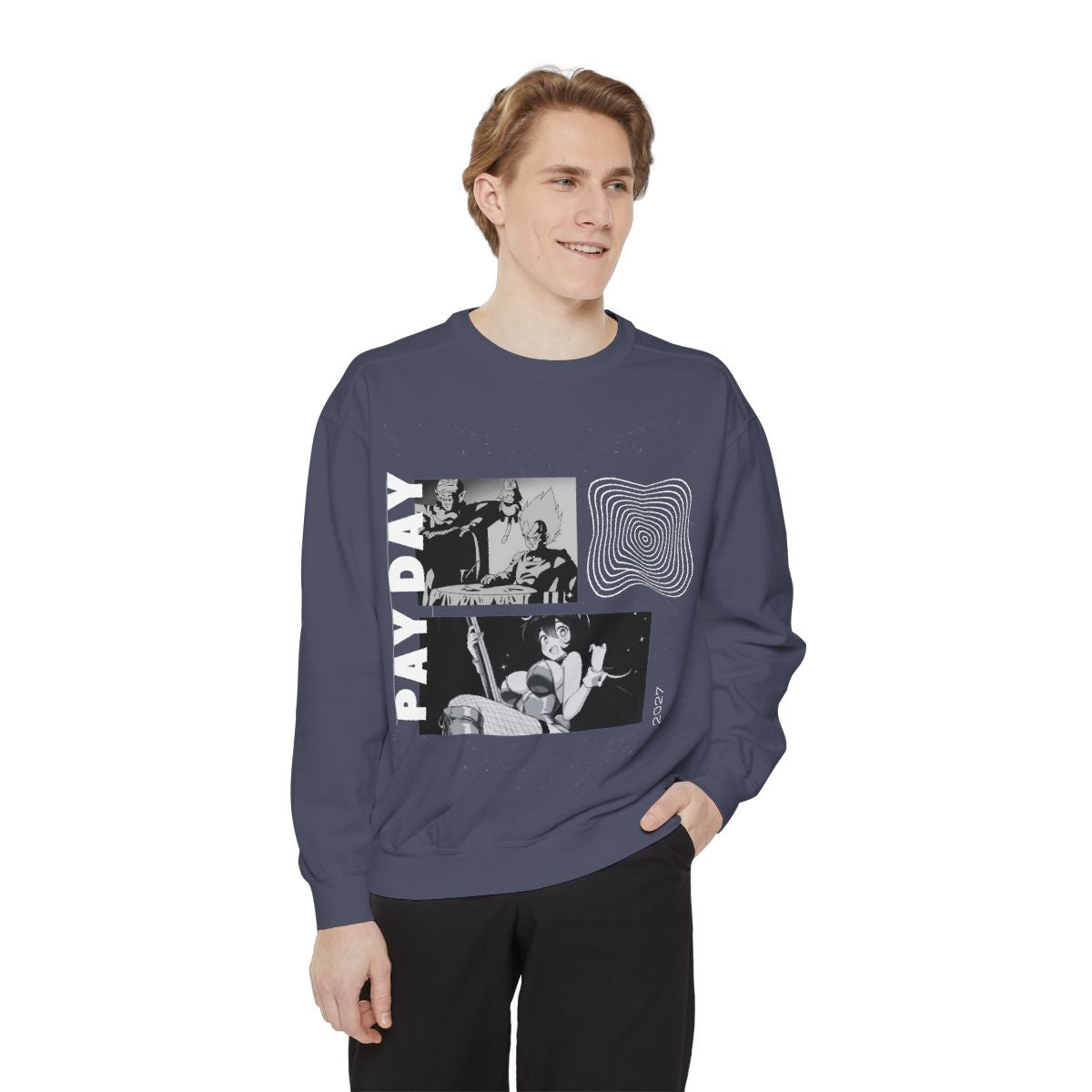 Senpai Designs Crewneck — Estampado Vegeta & Piccolo