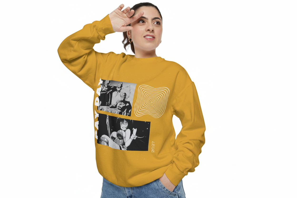 Suéter Senpai Designs - Amarillo